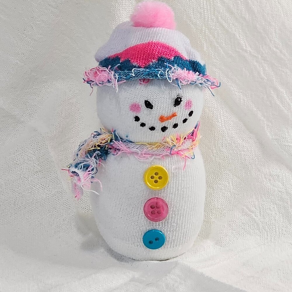 Adorable Stuffed Snowman NWT